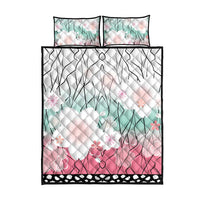Japanese Kocho Pattern Quilt Bed Set Insect Pillar Butterfly Flower Fairy LT9 - Polynesian Pride
