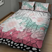 Japanese Kocho Pattern Quilt Bed Set Insect Pillar Butterfly Flower Fairy LT9 - Polynesian Pride
