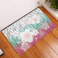 Japanese Kocho Pattern Rubber Doormat Insect Pillar Butterfly Flower Fairy LT9 - Polynesian Pride