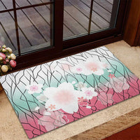 Japanese Kocho Pattern Rubber Doormat Insect Pillar Butterfly Flower Fairy LT9 - Polynesian Pride