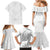 Samoa Lotu Tamaiti Family Matching Mermaid Dress and Hawaiian Shirt Polynesian White Sunday Simple LT9 - Polynesian Pride