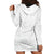 Samoa Lotu Tamaiti Hoodie Dress Polynesian White Sunday Simple LT9 - Polynesian Pride