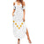 Tonga White Sunday Summer Maxi Dress Polynesian Plumeria Tribal Simple LT9 Women White - Polynesian Pride