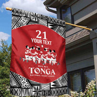 Custom Tonga Rugby Mate Ma'a Garden Flag Tonga XIII Make History Pacific Champions LT9 - Polynesian Pride