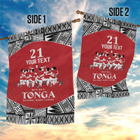 Custom Tonga Rugby Mate Ma'a Garden Flag Tonga XIII Make History Pacific Champions LT9 - Polynesian Pride