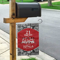 Custom Tonga Rugby Mate Ma'a Garden Flag Tonga XIII Make History Pacific Champions LT9 - Polynesian Pride