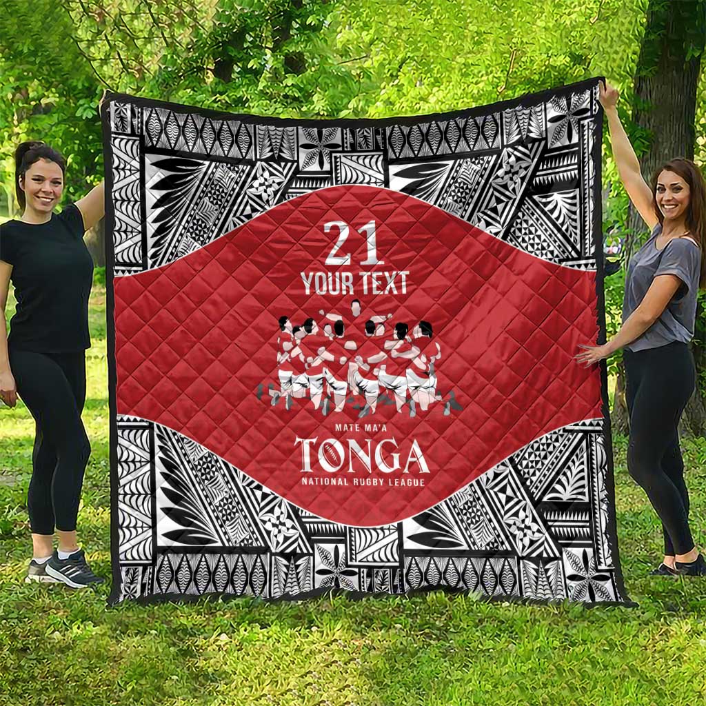 Custom Tonga Rugby Mate Ma'a Quilt Tonga XIII Make History Pacific Champions LT9 - Polynesian Pride