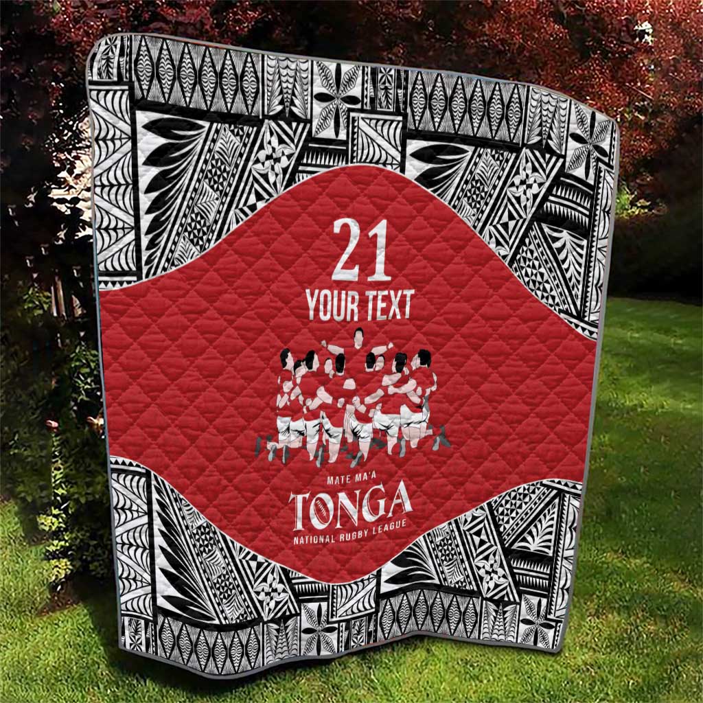 Custom Tonga Rugby Mate Ma'a Quilt Tonga XIII Make History Pacific Champions LT9 - Polynesian Pride