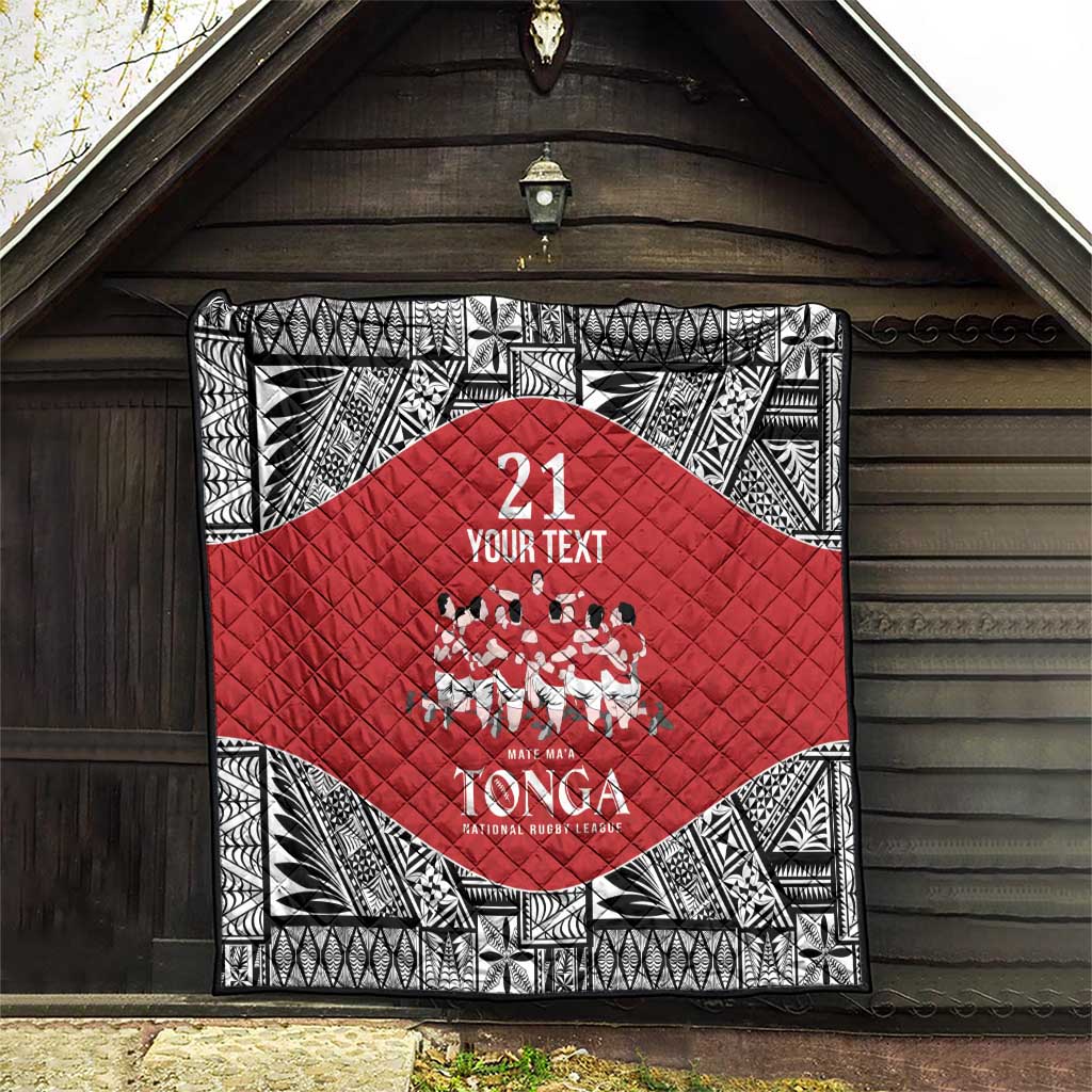 Custom Tonga Rugby Mate Ma'a Quilt Tonga XIII Make History Pacific Champions LT9 - Polynesian Pride