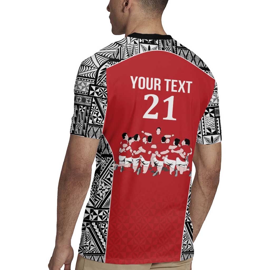 Custom Tonga Rugby Mate Ma'a Rugby Jersey Tonga XIII Make History Pacific Champions LT9 - Polynesian Pride