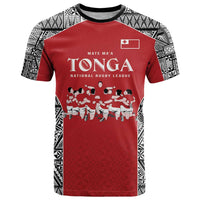 Custom Tonga Rugby Mate Ma'a T Shirt Tonga XIII Make History Pacific Champions LT9 Red - Polynesian Pride