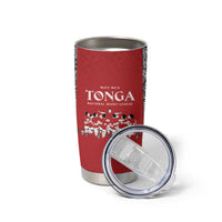 Custom Tonga Rugby Mate Ma'a Tumbler Cup Tonga XIII Make History Pacific Champions LT9 - Polynesian Pride