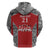 Custom Tonga Rugby Mate Ma'a Zip Hoodie Tonga XIII Make History Pacific Champions