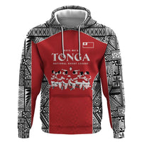 Custom Tonga Rugby Mate Ma'a Zip Hoodie Tonga XIII Make History Pacific Champions LT9 Pullover Hoodie Red - Polynesian Pride