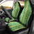 Hawaii Lei with Tribal Quilt Motif Car Seat Cover