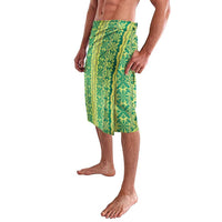 Hawaii Lei with Tribal Quilt Motif Lavalava LT9 - Polynesian Pride