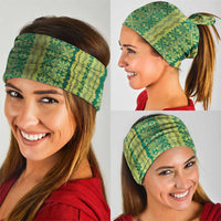 Hawaii Lei with Tribal Quilt Motif Neck Gaiter LT9 - Polynesian Pride
