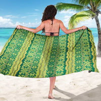 Hawaii Lei with Tribal Quilt Motif Sarong LT9 - Polynesian Pride