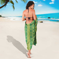 Hawaii Lei with Tribal Quilt Motif Sarong LT9 - Polynesian Pride