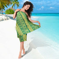 Hawaii Lei with Tribal Quilt Motif Sarong LT9 - Polynesian Pride