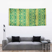 Hawaii Lei with Tribal Quilt Motif Tapestry LT9 - Polynesian Pride