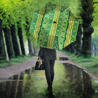 Hawaii Lei with Tribal Quilt Motif Umbrella LT9 - Polynesian Pride