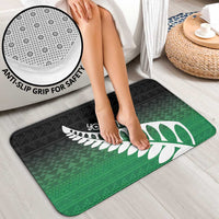 Green Silver Fern Spirit Taniko Tukutuku Personalised Bathroom Set LT9 - Polynesian Pride