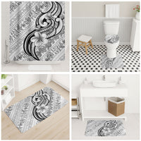 Hawaii Plumeria Lokelani Pikake Lei Bathroom Set Ele'ele Polynesian Tattoo LT9 - Polynesian Pride