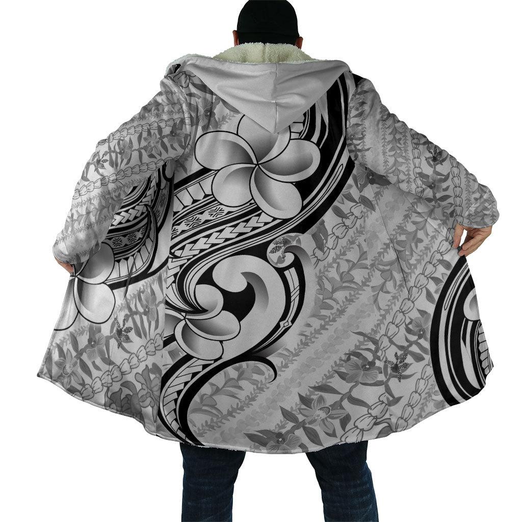 Hawaii Plumeria Lokelani Pikake Lei Cloak Ele'ele Polynesian Tattoo LT9 - Polynesian Pride
