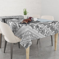Hawaii Plumeria Lokelani Pikake Lei Tablecloth Ele'ele Polynesian Tattoo LT9 - Polynesian Pride