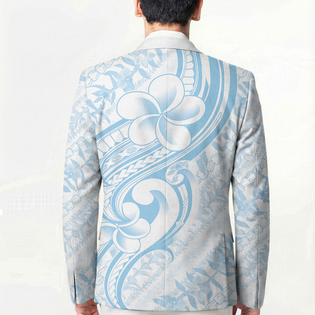 Hawaii Plumeria Lokelani Pikake Lei Blazer Uliuli Polynesian Tattoo LT9 - Polynesian Pride