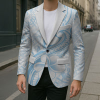 Hawaii Plumeria Lokelani Pikake Lei Blazer Uliuli Polynesian Tattoo LT9 - Polynesian Pride