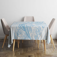 Hawaii Plumeria Lokelani Pikake Lei Tablecloth Uliuli Polynesian Tattoo LT9 - Polynesian Pride