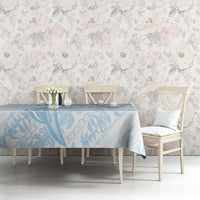 Hawaii Plumeria Lokelani Pikake Lei Tablecloth Uliuli Polynesian Tattoo LT9 - Polynesian Pride