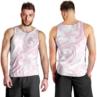 Hawaii Plumeria Lokelani Pikake Lei Men Tank Top Poni Mama Polynesian Tattoo LT9 - Polynesian Pride