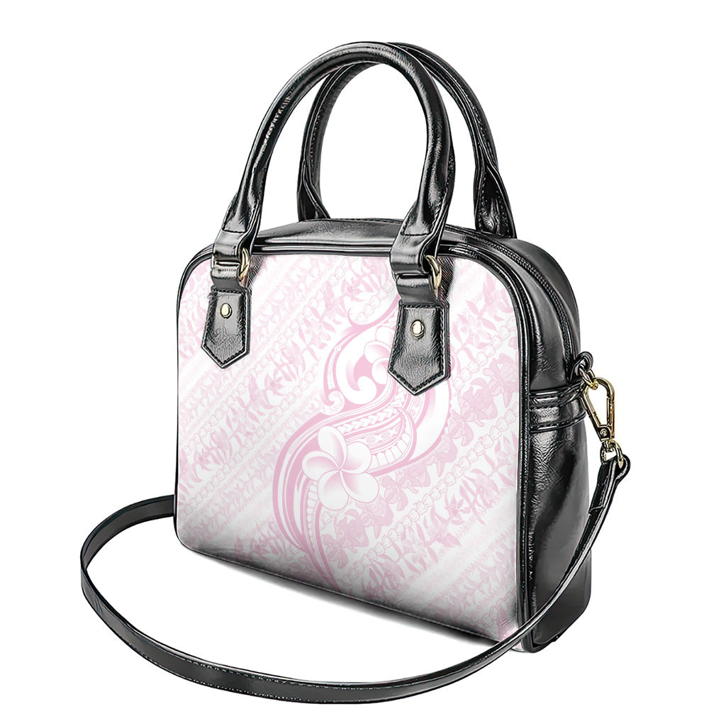 Hawaii Plumeria Lokelani Pikake Lei Shoulder Handbag Poni Mama Polynesian Tattoo LT9 - Polynesian Pride