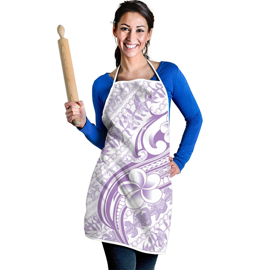Hawaii Plumeria Lokelani Pikake Lei Apron Poni Polynesian Tattoo LT9 - Polynesian Pride