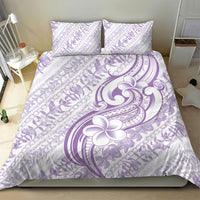 Hawaii Plumeria Lokelani Pikake Lei Bedding Set Poni Polynesian Tattoo LT9 - Polynesian Pride