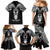 New Zealand Te Reo Maori Family Matching Mermaid Dress and Hawaiian Shirt Kia Kaha Maori Language Week Black Style LT9 - Polynesian Pride