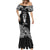 Personalised New Zealand Te Reo Maori Mermaid Dress Kia Kaha Maori Language Week Black Style LT9 - Polynesian Pride