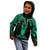 Personalised New Zealand Te Reo Maori Kid Hoodie Kia Kaha Maori Language Week Green Style LT9 - Polynesian Pride