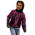 Personalised New Zealand Te Reo Maori Kid Hoodie Kia Kaha Maori Language Week Pink Style LT9 - Polynesian Pride