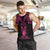 Personalised New Zealand Te Reo Maori Men Tank Top Kia Kaha Maori Language Week Pink Style LT9 Pink - Polynesian Pride