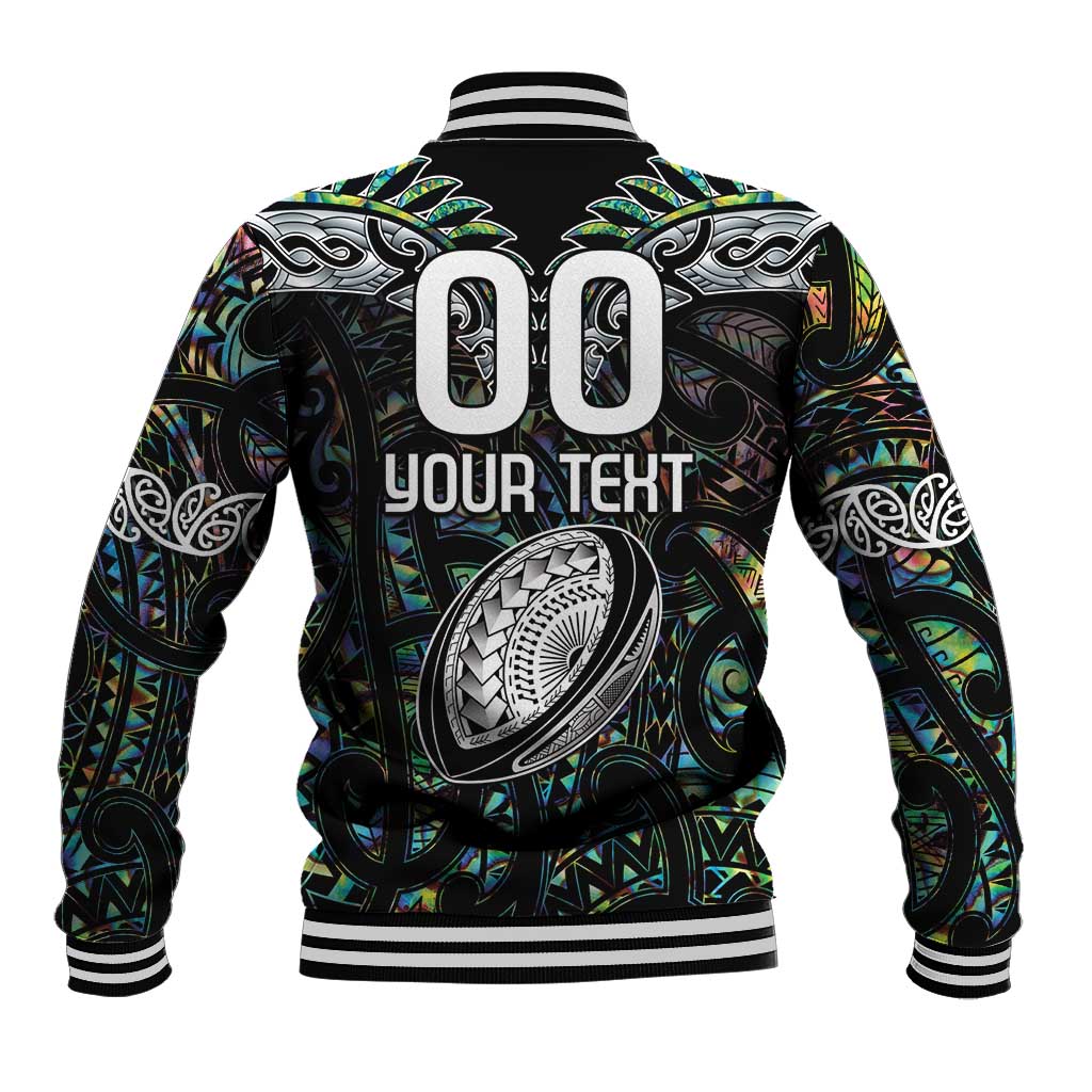 Custom New Zealand Baseball Jacket Maori Rugby Tattoo Papua Shell LT9 - Polynesian Pride