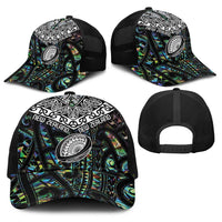 New Zealand Baseball Net Cap Maori Rugby Tattoo Papua Shell LT9 - Polynesian Pride