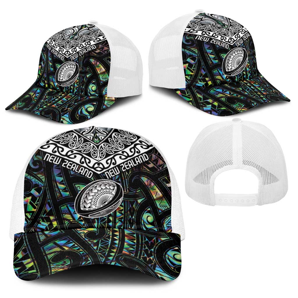 New Zealand Baseball Net Cap Maori Rugby Tattoo Papua Shell LT9 - Polynesian Pride