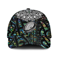 New Zealand Classic Cap Maori Rugby Tattoo Papua Shell LT9 Universal Fit Green - Polynesian Pride