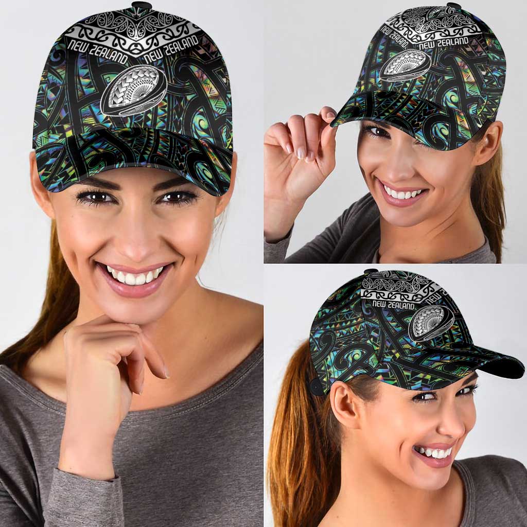 New Zealand Classic Cap Maori Rugby Tattoo Papua Shell LT9 - Polynesian Pride