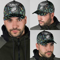 New Zealand Classic Cap Maori Rugby Tattoo Papua Shell LT9 - Polynesian Pride