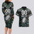 Custom New Zealand Couples Matching Long Sleeve Bodycon Dress and Hawaiian Shirt Maori Rugby Tattoo Papua Shell